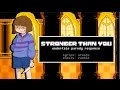 Stronger Than You (Undertale Parody Response) cover【rachie】