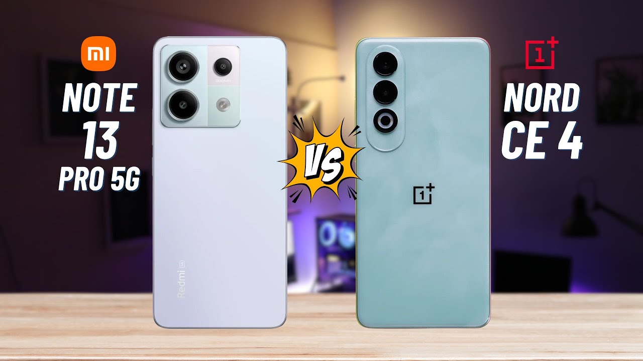Redmi Note 13 Pro vs OnePlus Nord CE 4 - YouTube