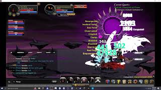 Adventure Quest Worlds Champion Drakath Defeated