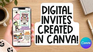 Details Create and Edit Digital Invites in Canva with Canva Website Templates for Parties, Birthdays, & More Update