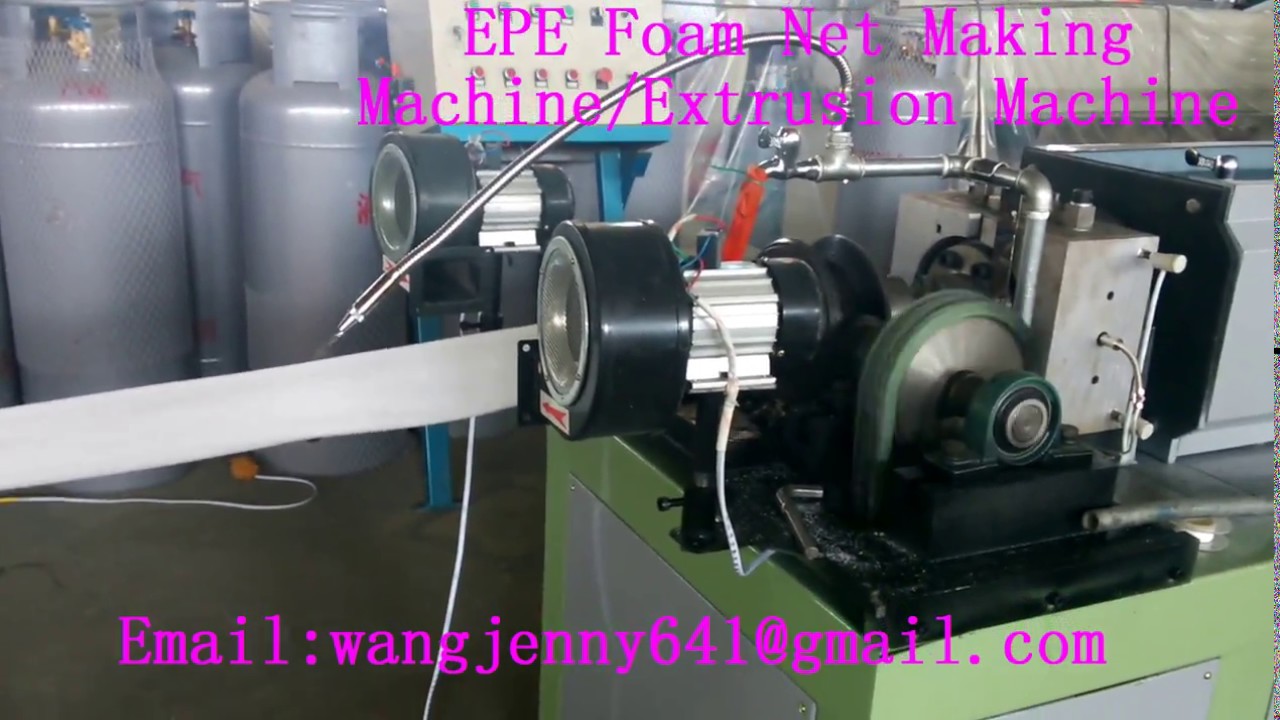 EPE Foam fruit net extrusion machine fruit net packing machinery