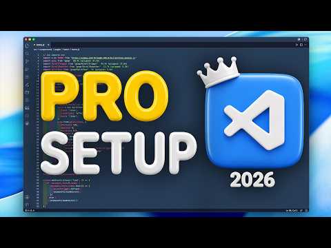 PRO VSCode Setup in Under 3 Minutes (2026)