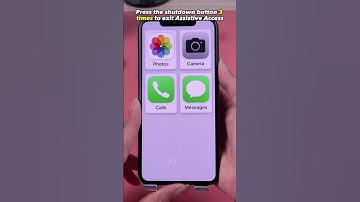 Hoe u Assistive Access op iOS 17 kunt openen en sluiten #ios17beta #ios17 #iphonetips #iphone14 #...