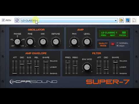 Freeware VST VSTi Plugin Synth 2015 Vol.5 . SUPER-7 ... Great for Techno Dance Chillout