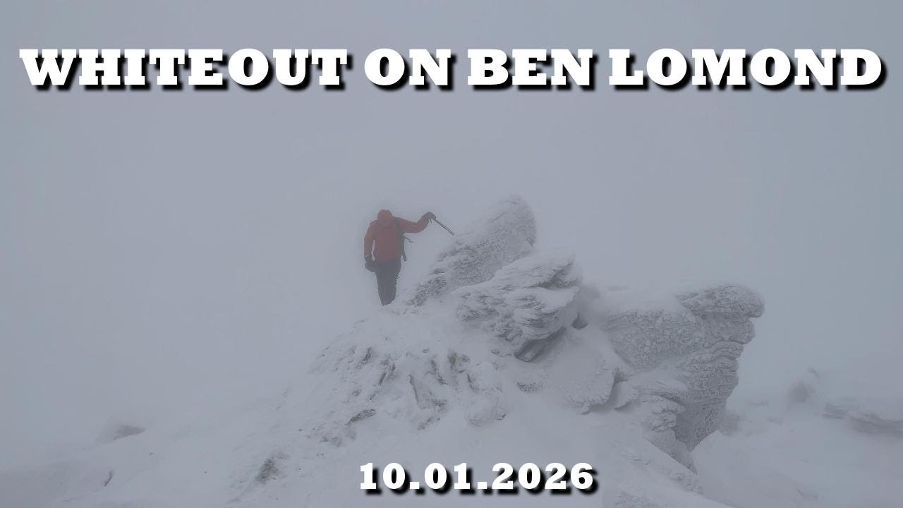 Whiteout on Ben Lomond/ 10.01.2026
