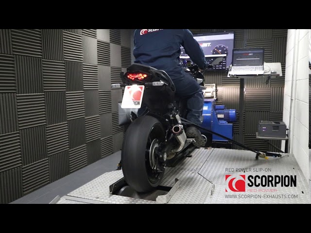 Kawasaki Ninja 1000 SX Scorpion RedPower Slip-on Exhaust - YouTube