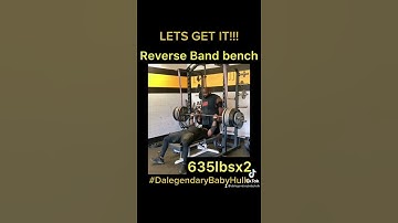635lbsx2 reverse band bench