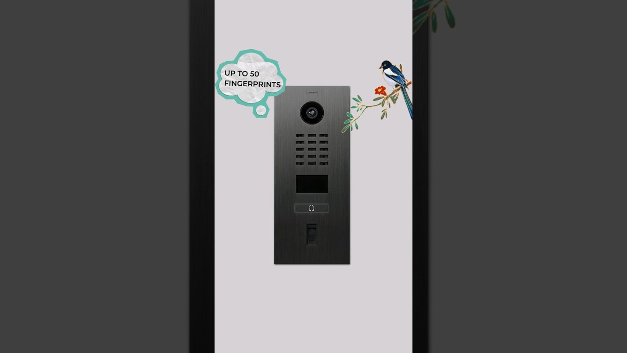 Smart IP Video Intercoms with Fingerprint 