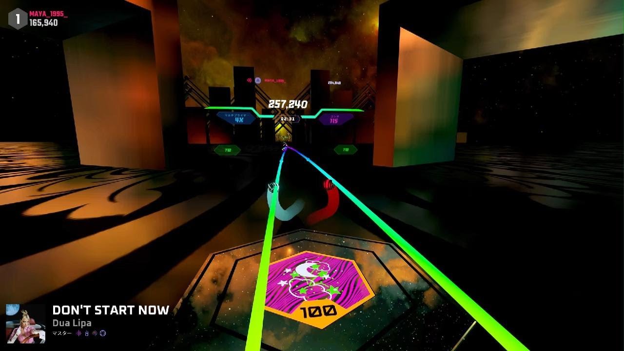 Synth Riders_ DON'T START NOW (Dua Lipa) 2-X PRISM RHYTHM MASTER