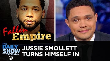 Jussie Smollett Turns Himself in to Police for Staging a Hate Crime | The Daily Show