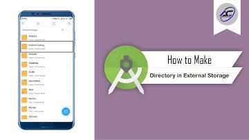How to Make Directory in External Storage in Android Studio | MakeDirectory | Android Coding