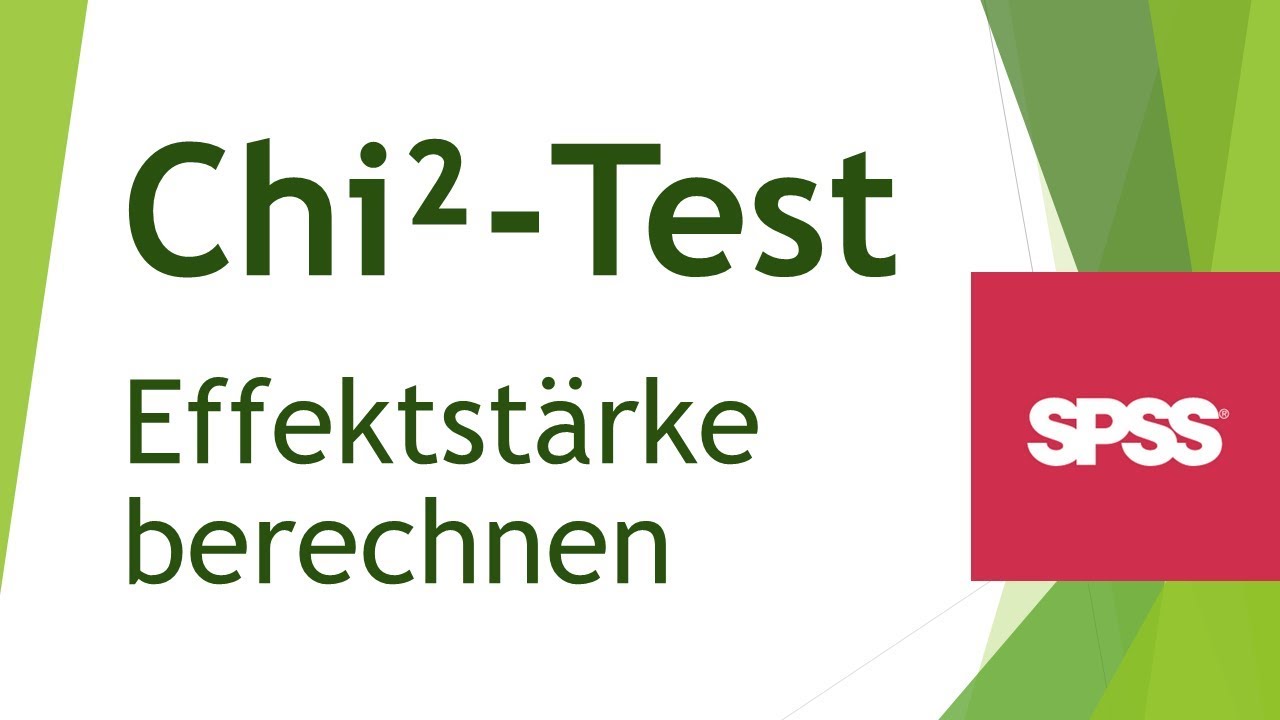 Effektstarke Chi Quadrat Test In Spss Berechnen Beliebige Kreuztabelle Daten Analysieren Spss 74 Youtube