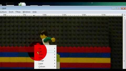 how to make lego fly in gimp 2.6