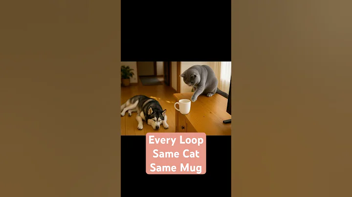 Watch the video about “When the Cat’s Curiosity Is Just Subtle Enough 🐱☕”