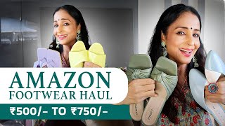 Amazon Footwear Haul | Amazon Footwear Haul under 799 Rs | Heels Flats Shoes  #footwear #styling