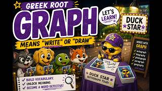 Graph: Greek & Latin Roots Mini Lesson
