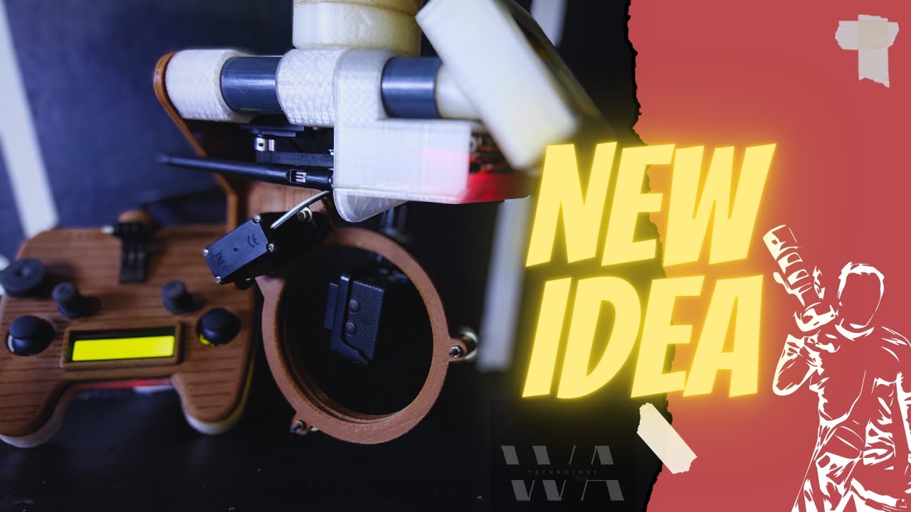 How to make a Remote Control Camera gimbal for Cable Cam YouTube