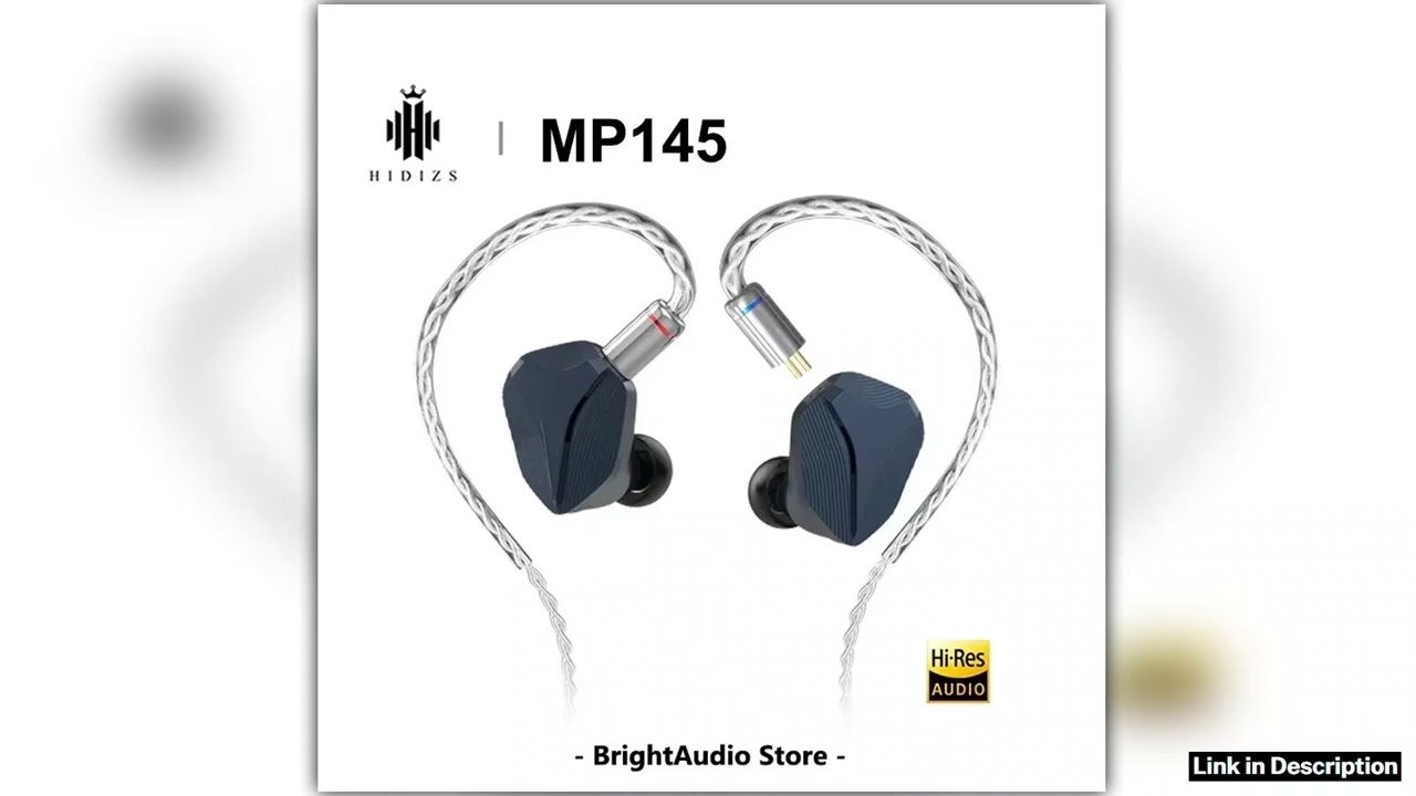 Hidizs MP145 Ultralarge Planar Magnetic HiFi Inear Monitors HiRes Audio Music Earbuds Everyday Edit