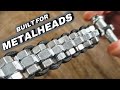 HEAVY METAL Paracord Hex Nut Bracelet  - How to Make - Easy Tutorial