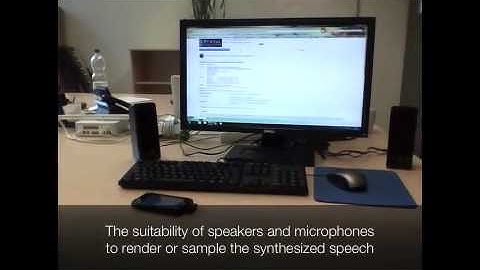 Tracking Speech Synthesizer