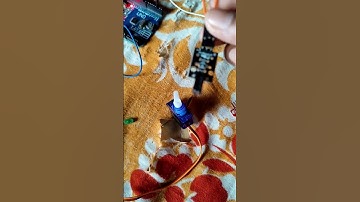 arduino and vibration sensor ko computer sa program kar ka experiment              #rcaircraft #a