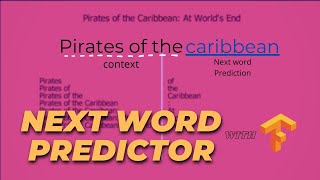 Celebrity Next Word Predictor with TensorFlow Wealth