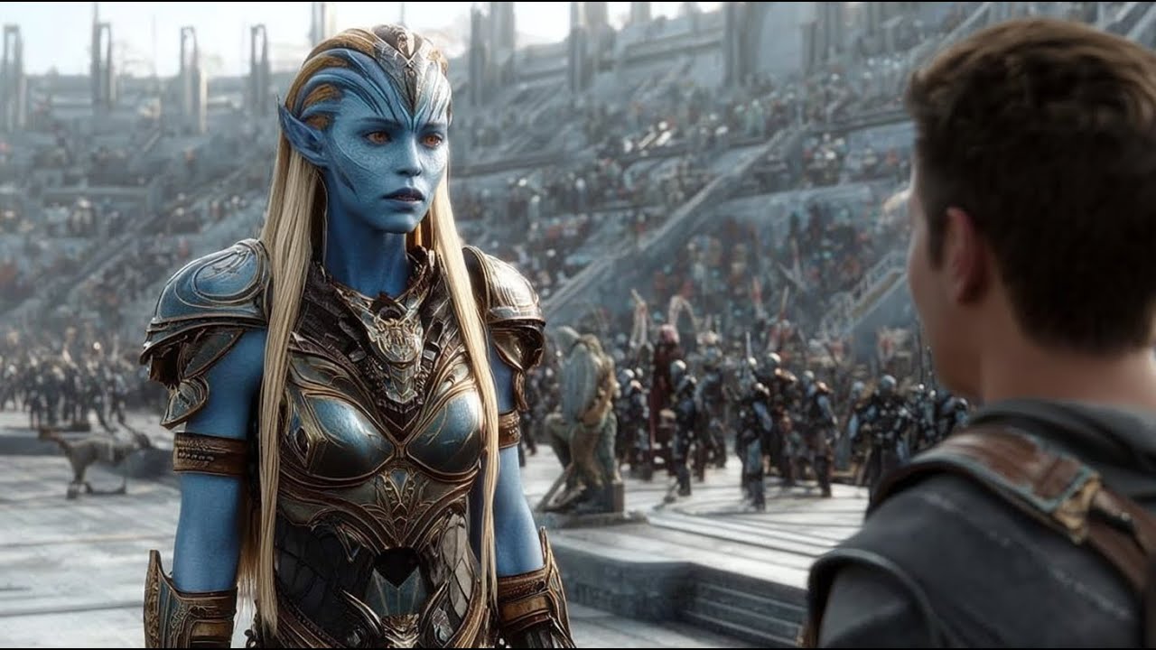 The Eight-Meter Alien Warrior Asked, "Are You Afraid of Me, Human?" — I ...