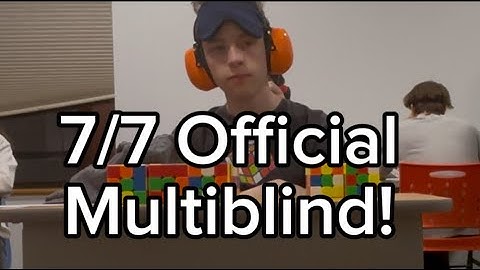 7/7 Official Multiblind! (49:52, PR)