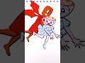 BRAINROT Ballerina Cappuccina &amp; Demon Tung Tung Sahur | Sticker Book ASMR #shorts
