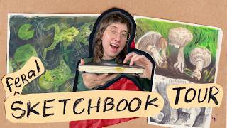 tracing the wobbly cycles of human art | 2024-2026 sketchbook tour