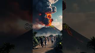 Pompeii's Last Day: Shocking Eruption of Mount Vesuvius #shorts