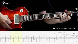 Vignette de la vidéo "Gary Moore - Parisienne Walkways Guitar Lesson With Tab (Slow Tempo)"