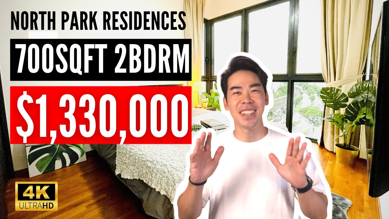 Endless Shopping! More than 500 shops below this 2bedroom condo 4K | North Park Residences Home Tour