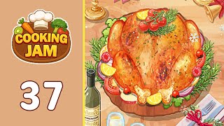 Cooking Jam Level 37 Roast Turkey | Every Puzzle Solved! 🎯 screenshot 2