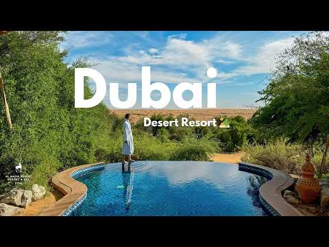 Al Maha Dubai S Best Desert Resort Spa Full Tour 4K Travel Vlog