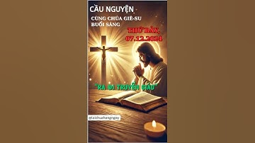 Tông đồ cầu nguyện cùng Chúa Giêsu buổi Sáng 07.12.2024 #xuhuong  #kinhthanh #conggiao #trending