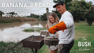 Banana Bread in Potjie Pot / Dutch Oven | Camp Kitchen MUST HAVES! | The BUSH Kitchen