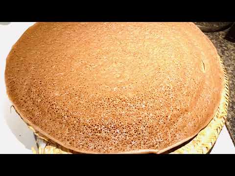 ምንም እንጀራ ጋግሮ ለማያውቅና እምቢ ብሎት ለተወ ሰው የሚሆን ጤነኛ እንጀራ የሚሆን How To Make Easy Way Teff Rice Flour Enjera 