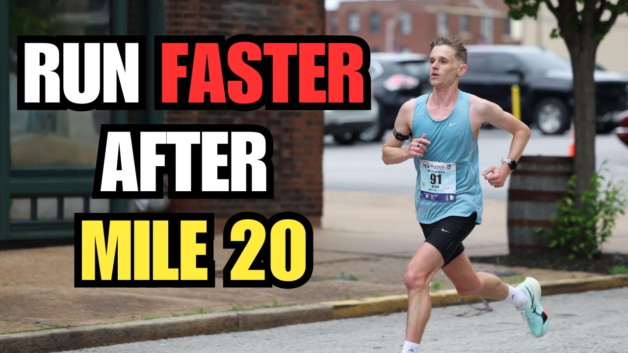 Why You Can’t Run Fast After Mile 20 (And What to Do About It)
