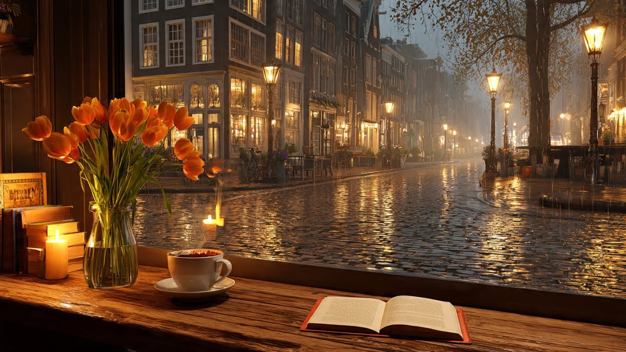 Smooth Jazz Cafe Vibes: The Ultimate Lunch Break & Study Mix (Live Now!)