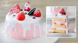 How to make a Strawberry cake / Christmas Cake / Birthday Cake