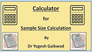Sample Size Calculator l Sample size Calculation screenshot 3