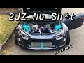 2JZ FRS Walk Around and Street Skids