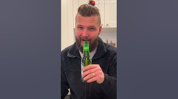 Weird ways to open a bottle! 🧐