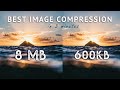 How to compress multiple photos without losing quality