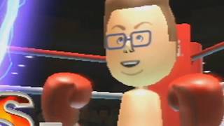 unfit man plays wii sports funny moments