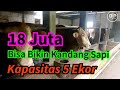 18 Juta Bisa Bikin Kandang Kapasitas 5 Ekor ‼️ main ke Kandang Kelir Bareng Mas Imam Samudra