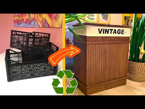 SUPER IDEAS WITH PLASTIC FRUIT BOXES | AMAZING | RECYCLING