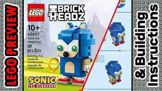 LEGO® BrickHeadz™ Sonic the Hedgehog™– 40627 – LEGOLAND New York Resort
