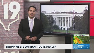 President Trump to hold Cabinet meeting as Iran peace talks continue amid tensions